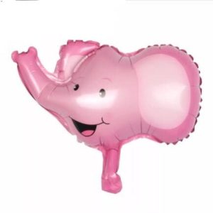 Balon folie elefant roz, 55*40 cm