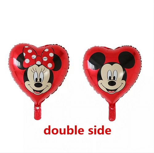 BALON FOLIE INIMA MINNIE SI MICKEY MOUSE 45 CM