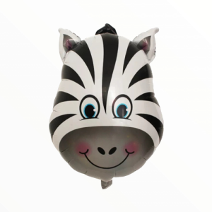 BALON FOLIE SAFARI - ZEBRA 60 CM