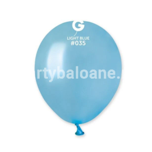 100 BALOANE BLEU METALIZAT 13 CM COD 035
