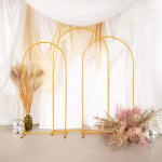 Arcada Metalica Suport Baloane Auriu Premium 100x200 cm Suport arcada metalica aurie pentru decoratiuni si baloane, dimensiuni 100x200 cm, sistem prindere sigur cu surub, calitate superioara.