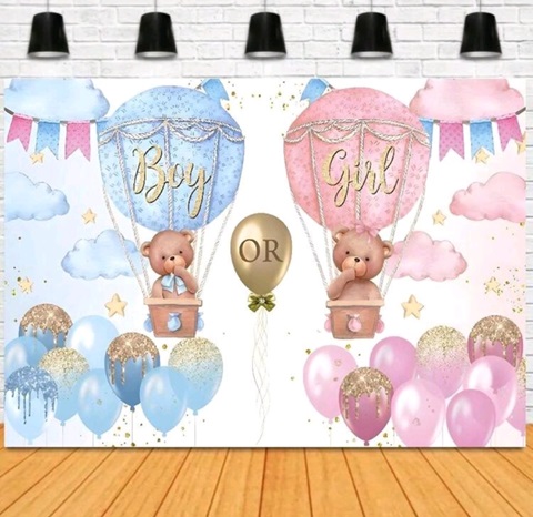 Background Textil Pentru Aranjament Arcada Gender Reveal Cod 234B BACKGROUND GENDER REVEAL