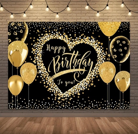 Background Textil Pentru Aranjament Arcada Happy Birthday Cod 202 BACKGROUND TEXTIL PENTRU ARANJAMENT ARCADA HAPPY BIRTHDAY COD 202