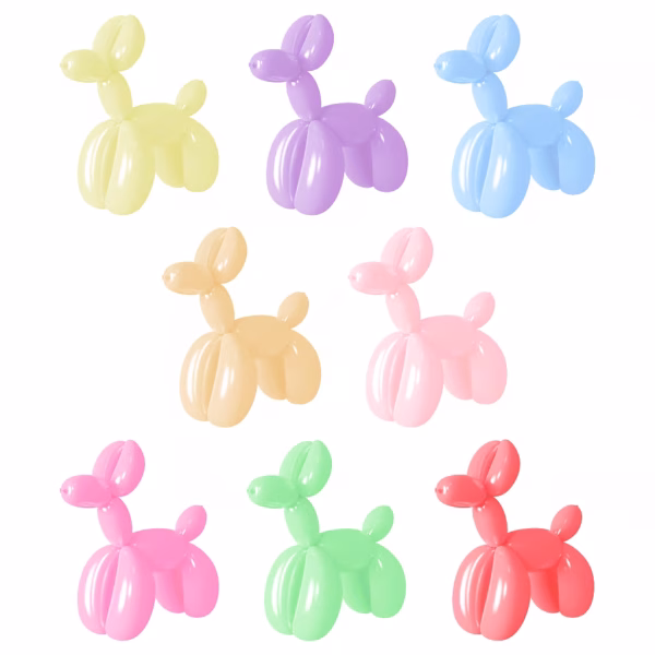 Baloane pentru tuburi de modelat, amestec de culori pastelate, 50 buc Baloane lungi tubulare din set 50 baloane modelaj amestec culori pastelate 100 cm pentru creat figurine si animatie petreceri