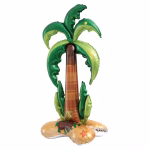 Balon folie Palmier 3D airwalker 120 cm Balon din folie 3D in forma de palmier tropical stand vertical dimensiune 120 cm.