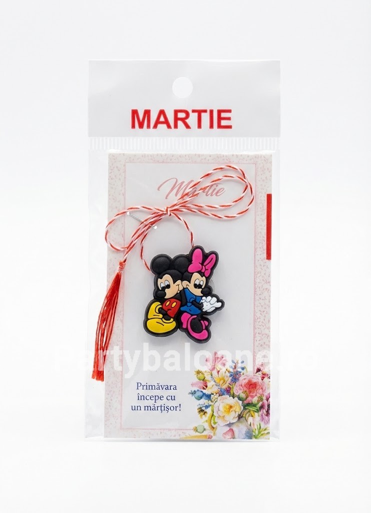Mărțișor 2 în 1 Accesoriu Jibbitz pentru PapuciSandale