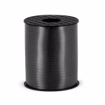 Rola Panglica Rafie pentru Baloane Negru Rola de panglica tip rafie din plastic pentru legat baloane, culoare negru intens, lungime 225 metri, latime 5 mm.