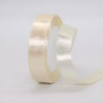 Rola Panglica Satin Ivory 1.5 cm x 22.5 m Rola panglica din satin culoarea ivory crem, latime 1.5 cm, lungime 22.5 metri, pentru invitatii nunta, botez si lumanari decorative.