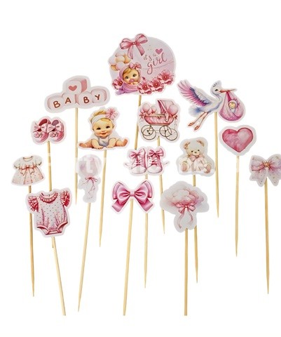 SET 15 TOPPERE PENTRU TORT – BABY