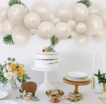 SET BALOANE LATEX SAND WHITE SIDEFAT 30 CM - imagine 2