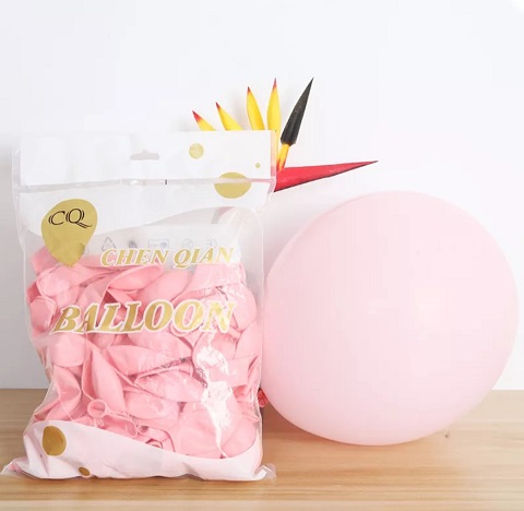 SET BALOANE ROZ PAL 14 CM