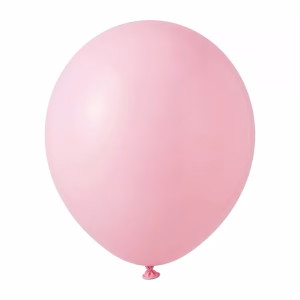 Set 100 Baloane Latex Baby Pink Pastel (Roz Pastel