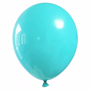 Set 100 Baloane Latex Turcoaz (Turquoise Tiffany