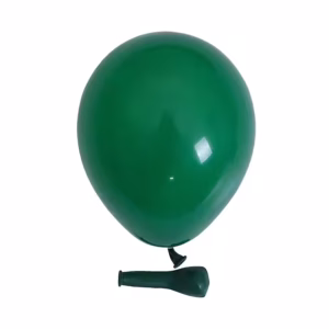 Set 100 Baloane Latex Verde Inchis Retro (Dark Green