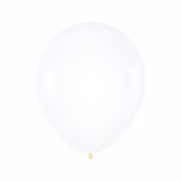 Set 100 baloane latex transparente Balon umflat din set 100 baloane latex transparente 30 cm pentru decoratiuni petrecere si ghirlande