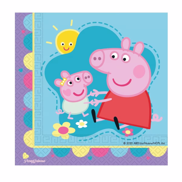 Set 20 Servetele Party Peppa Pig