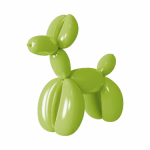 Set 50 baloane modelaj masliniu mat 100 cm Baloane lungi tubulare din set 50 baloane modelaj masliniu mat 100 cm pentru creat figurine si decoratiuni petrecere