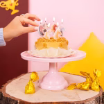 Set 6 Lumanari Tort Tematica Cai si Ponei Set de 6 lumanari pentru tort in forma de capete de cai si ponei in nuante blande pastelate