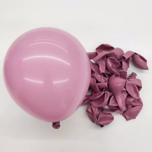 Set Baloane Latex Roz Prafuit Dusty (Dusty Pink