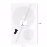 Suport Baloane Tip Stalp cu Tija Metalica Telescopica Reglabila 200 cm Alb Suport pentru baloane tip stalp, inaltime reglabila intre 50 si 200 cm, prevazut cu tija metalica telescopica si baza rotunda din plastic alb ce se poate umple cu apa pentru stabilitate.