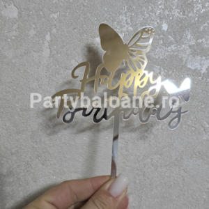 TOPPER PENTRU TORT HAPPY BIRTHDAY AURIU - COD 8201