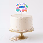Topper Tort Peppa Pig pentru Decor Petrecere Copii topper tort peppa pig decoratiuni petrecere copii