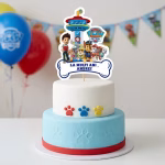 Topper Tort Personalizat Patrula Catelusilor pentru Decor Premium topper tort personalizat patrula catelusilor decoratiuni petrecere copii paw patrol