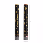 Tun Confetti 18 Ani Majorat Auriu Metalizat Premium 40 cm Tun de confetti premium pentru petrecerea de majorat, incarcat cu decupaje cifra 18 din folie aurie metalizata, lungime 40 cm, declansare sigura prin rasucire.
