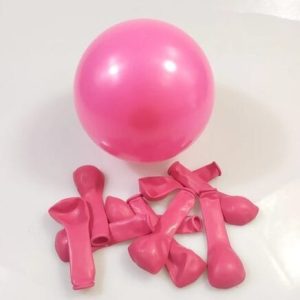 SET BALOANE LATEX ROZ INCHIS 26 CM