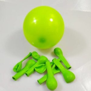SET BALOANE LATEX VERDE DESCHIS 26 CM