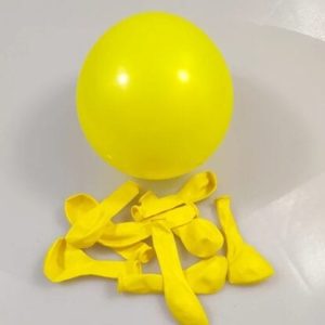 SET BALOANE LATEX GALBEN 26 CM