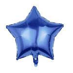 balon folie stea folie de aluminiu culoarea bleumarin