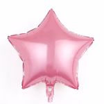 balon folie stea folie de aluminiu culoarea roz