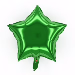 balon folie stea folie de aluminiu culoarea verde