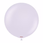 Balon Jumbo latex Macaron Lilac Kalisan 90 cm Balon Jumbo latex gigant calitate profesionala partybaloane culoare macaron lilac lila pastelat mov deschis mat opac dimensiune uriasa 90 cm 36 inch marca Kalisan