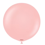 Balon Jumbo latex Standard Baby Pink Kalisan 45 cm Balon jumbo urias latex calitate profesionala finisaj standard opac roz deschis roz pudra standard baby pink dimensiune 45 cm 18 inch marca Kalisan