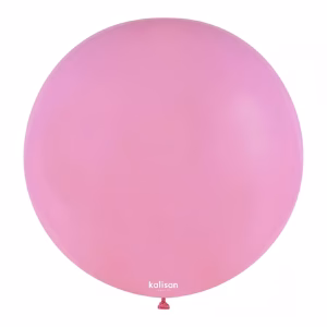 Balon Jumbo latex Standard Candy Pink Kalisan 45 cm Balon jumbo urias latex calitate profesionala finisaj standard opac roz bombon roz vibrant standard candy pink dimensiune 45 cm 18 inch marca Kalisan