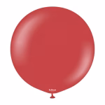 Balon Jumbo latex Standard Deep Red Kalisan 45 cm Balon Jumbo latex mare calitate profesionala partybaloane culoare standard deep red rosu inchis bordo mat opac dimensiune 45 cm 18 inch marca Kalisan