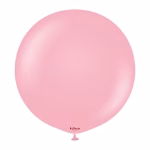 Balon Jumbo latex Standard Flamingo Pink Kalisan 60 cm Balon Jumbo latex gigant calitate profesionala partybaloane culoare standard flamingo pink roz flamingo tropical vibrant opac dimensiune mare 60 cm 24 inch marca Kalisan