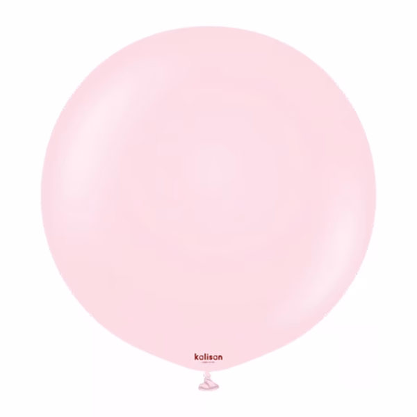 Balon Jumbo latex Standard Light Pink Kalisan 45 cm Balon Jumbo latex mare calitate profesionala partybaloane culoare standard light pink roz deschis delicat mat opac dimensiune 45 cm 18 inch marca Kalisan