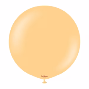Balon Jumbo latex Standard Peach Kalisan 45 cm Balon jumbo urias latex calitate profesionala finisaj standard opac piersica standard peach dimensiune 45 cm 18 inch marca Kalisan