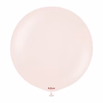 Balon Jumbo latex Standard Pink Blush Kalisan 60 cm Balon Jumbo latex gigant calitate profesionala partybaloane culoare standard pink blush roz pudrat deschis pastelat nude opac dimensiune mare 60 cm 24 inch marca Kalisan