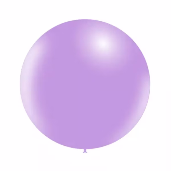Balon latex jumbo 45 cm Balloonia – Lavender Balon Jumbo latex mare calitate profesionala partybaloane culoare lavender lavanda mov lila floral vibrant mat opac dimensiune 45 cm 18 inch marca Balloonia