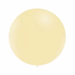 Balon latex jumbo 45 cm Balloonia – Matte Macaron Galben Balon Jumbo latex mare calitate profesionala partybaloane culoare matte macaron galben yellow pastelat deschis dulce luminos mat opac dimensiune 45 cm 18 inch marca Balloonia