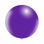 Balon latex jumbo 45 cm Balloonia – Purple Balon Jumbo latex mare calitate profesionala partybaloane culoare purple mov inchis regal profund luxos mat opac dimensiune 45 cm 18 inch marca Balloonia