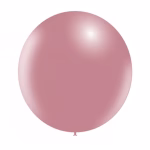 Balon latex jumbo 45 cm Retro Roz Balloonia Balon Jumbo latex mare calitate profesionala partybaloane culoare retro roz dusty pink roz prafuit vintage boho mat opac dimensiune 45 cm 18 inch marca Balloonia