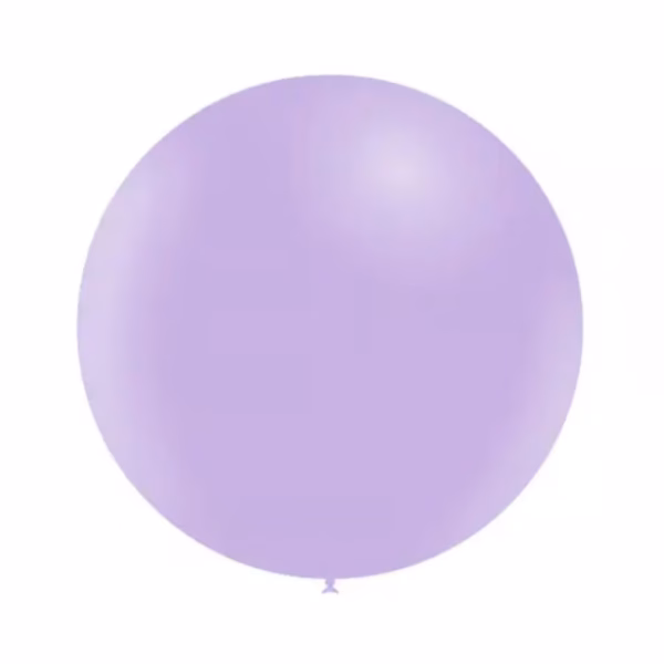 Balon latex jumbo 60 cm Balloonia – Matte Macaron Lavender Balon Jumbo latex mare calitate profesionala partybaloane culoare matte macaron lavender liliac pastelat mov deschis lila mat opac dimensiune 60 cm 24 inch marca Balloonia