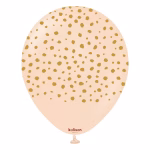 Safari Safari Cheetah Blush Gold Kalisan 30 cm - Set 10 Baloane Set 10 baloane latex imprimate calitate profesionala partybaloane design animal print ghepard cheetah safari blush roz pudrat nud piersica auriu mustar dimensiune 30 cm 12 inch marca Kalisan