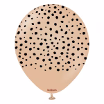 Safari Safari Cheetah Desert Sand Kalisan 30 cm - Set 10 Baloane Set 10 baloane latex imprimate calitate profesionala partybaloane design animal print ghepard cheetah safari desert sand bej caramel negru dimensiune 30 cm 12 inch marca Kalisan