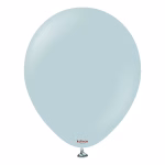 Set 100 Baloane Retro Storm Kalisan 13 cm Set 100 baloane latex calitate profesionala partybaloane culoare retro storm albastru prafuit gri furtuna dusty blue vintage dimensiune mica 13 cm 5 inch marca Kalisan